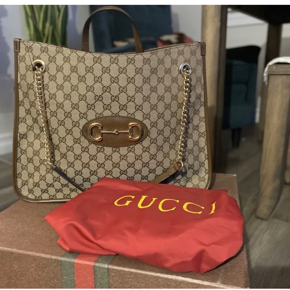 NWT Gucci 1955 Horsebit Tote 2020 m